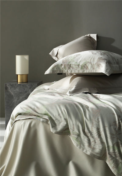 Juego de Cama Jacquard Algodón Puro Estilo Retro Americano 4 Piezas - Image 58