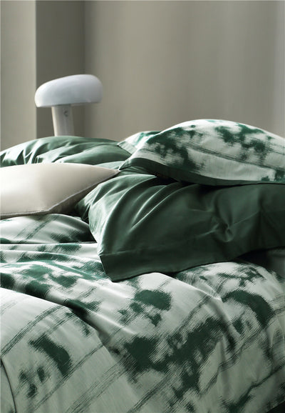 Juego de Cama Jacquard Algodón Puro Estilo Retro Americano 4 Piezas - Image 77