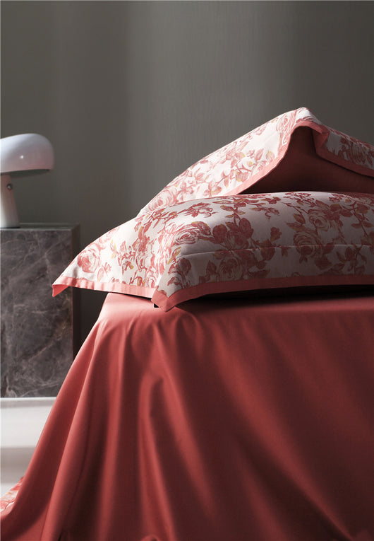 Juego de Cama Jacquard Algodón Puro Estilo Retro Americano 4 Piezas - Image 86