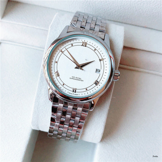 Reloj Mecánico Casual para Hombre con Correa de Acero - Image 6