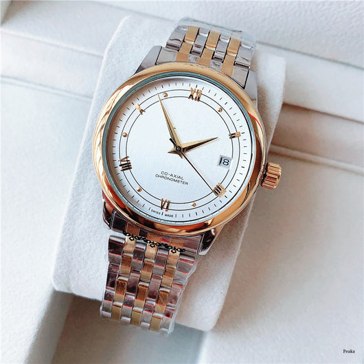 Reloj Mecánico Casual para Hombre con Correa de Acero - Image 10