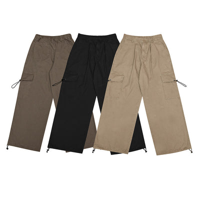 Pantalón de Trabajo Holgado con Cordón y Bolsillos - Image 17