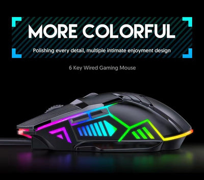 Ratón Gaming 6D con Iluminación RGB - Silencioso para Oficina y E-sports - Image 11