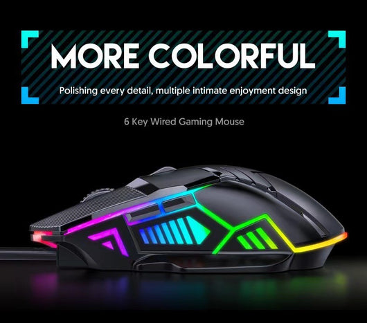 Ratón Gaming 6D con Iluminación RGB - Silencioso para Oficina y E-sports - Image 14