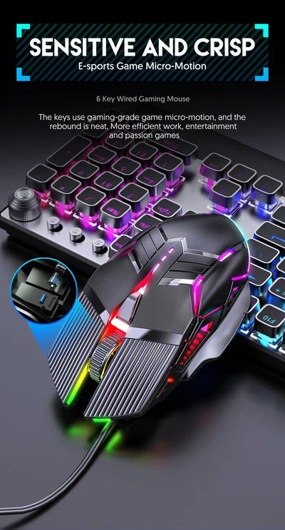 Ratón Gaming 6D con Iluminación RGB - Silencioso para Oficina y E-sports - Image 18