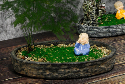 Maceta Zen con Paisaje en Miniatura Estilo Chino - Image 6