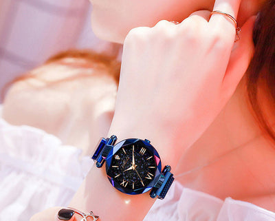 Reloj Cuarzo Estrellado con Correa Magnética Lazy - Image 17