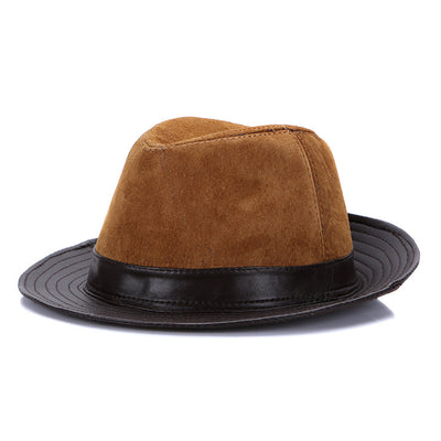 Sombrero de Copa Clásico en Cuero Genuino de Oveja para Hombre - Image 7
