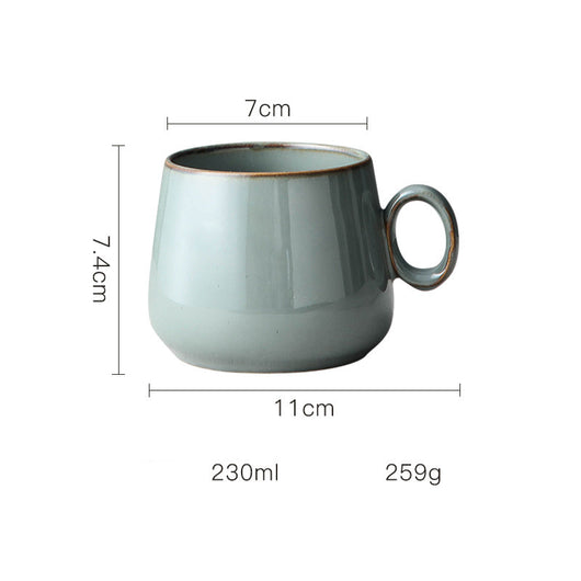 Taza de Cerámica Retro Estilo Japonés - Personalizable - Image 11