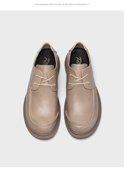 Zapatos de Cuero con Cordones Estilo Británico - Casual y Elegante - Image 7