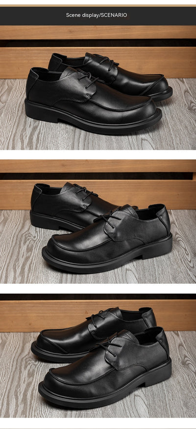 Zapatos de Cuero con Cordones Estilo Británico - Casual y Elegante - Image 9