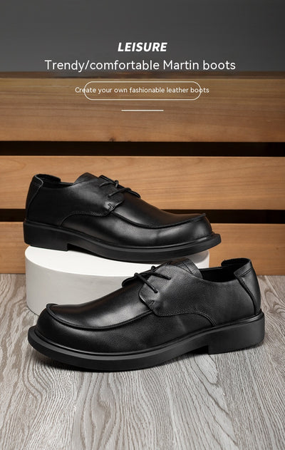 Zapatos de Cuero con Cordones Estilo Británico - Casual y Elegante - Image 11