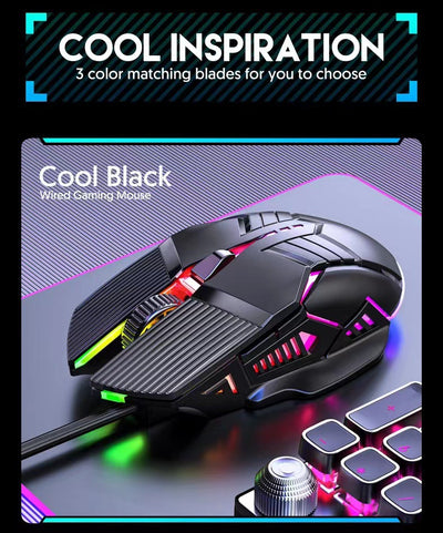 Ratón Gaming 6D con Iluminación RGB - Silencioso para Oficina y E-sports - Image 35