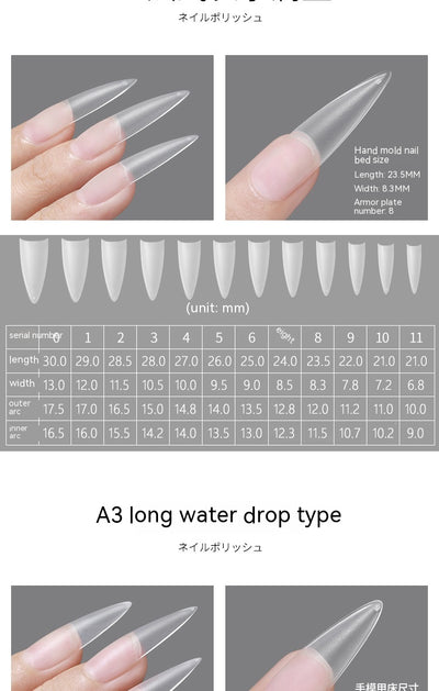 Uñas Trapezoidales Largas sin Lijado - Diseño Profesional - Image 15