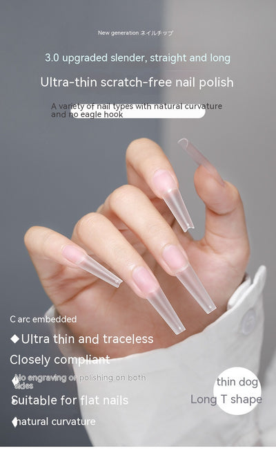 Uñas Trapezoidales Largas sin Lijado - Diseño Profesional - Image 17