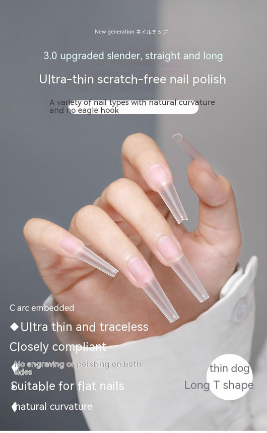 Uñas Trapezoidales Largas sin Lijado - Diseño Profesional - Image 17