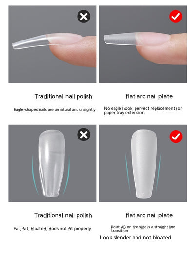 Uñas Trapezoidales Largas sin Lijado - Diseño Profesional - Image 23