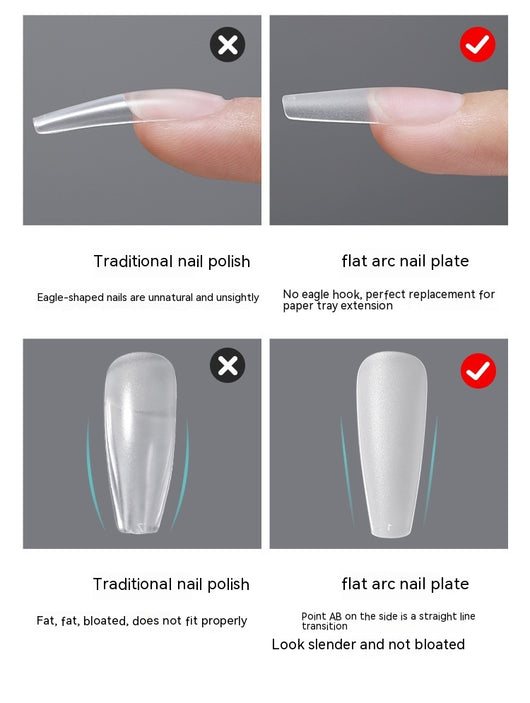 Uñas Trapezoidales Largas sin Lijado - Diseño Profesional - Image 23
