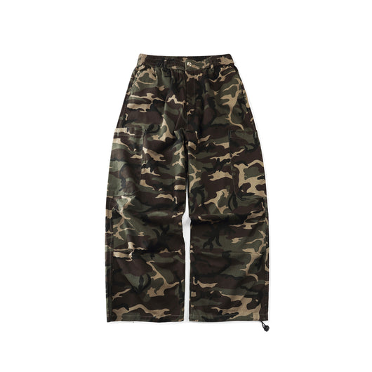 Pantalones Cargo Camuflaje con Ajuste de Pierna para Actividades Outdoor - Image 13