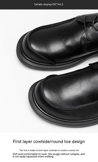Zapatos de Cuero con Cordones Estilo Británico - Casual y Elegante - Image 33
