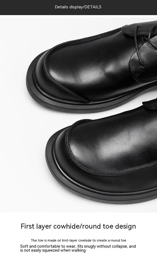 Zapatos de Cuero con Cordones Estilo Británico - Casual y Elegante - Image 33