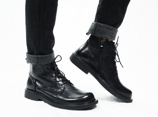 Botas Martin de Cuero Genuino para Hombre - Estilo y Durabilidad - Image 25
