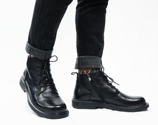 Botas Martin de Cuero Genuino para Hombre - Estilo y Durabilidad - Image 27