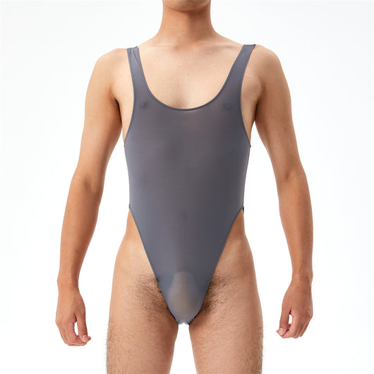 Enterizo Transparente Elástico Talla Grande para Hombre con Bolsa U - Image 17