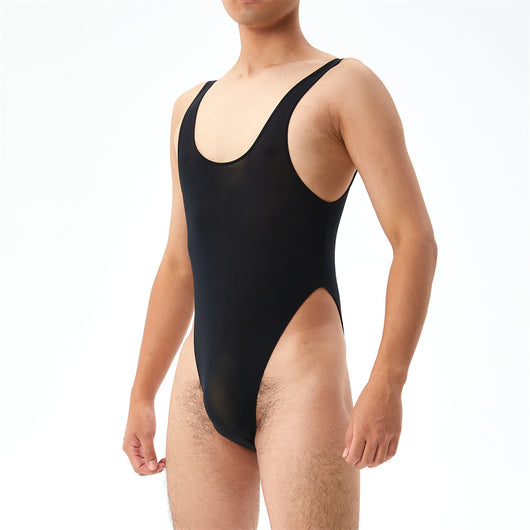 Enterizo Transparente Elástico Talla Grande para Hombre con Bolsa U - Image 18