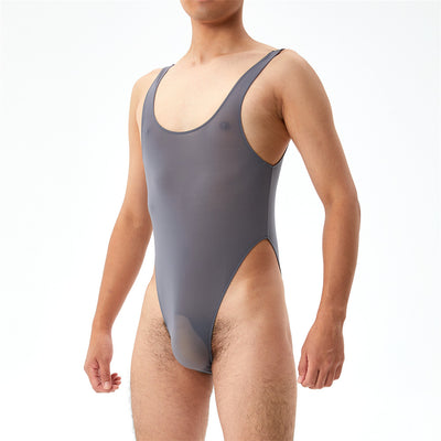 Enterizo Transparente Elástico Talla Grande para Hombre con Bolsa U - Image 23