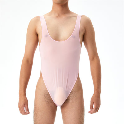 Enterizo Transparente Elástico Talla Grande para Hombre con Bolsa U - Image 24
