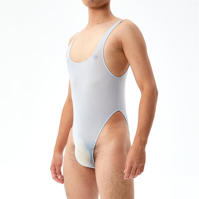Enterizo Transparente Elástico Talla Grande para Hombre con Bolsa U - Image 27