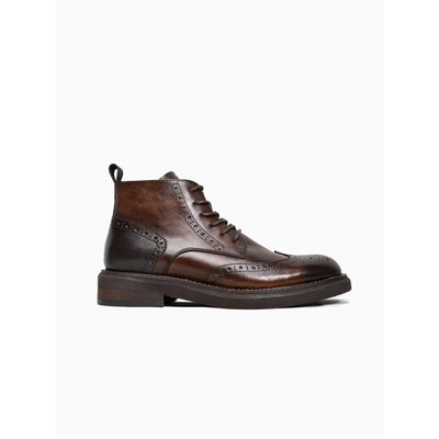 Botas Plataforma de Cuero Casual Trendy - Image 9