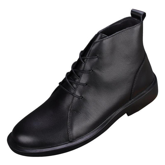 Botines de Plataforma en Cuero Premium - Estilo Moderno y Versátil - Image 18