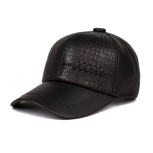 Gorra de Cuero para Hombre Otoño e Invierno - Image 13
