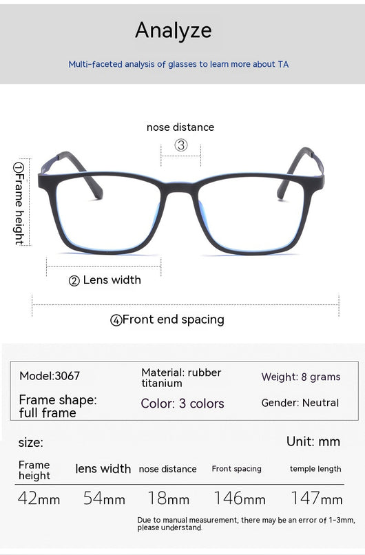 Marcos de Gafas en Titanio Puro para Hombre - Image 13
