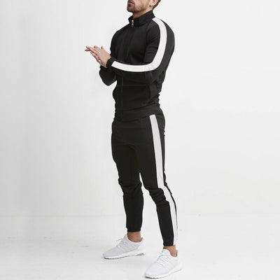 Conjunto Deportivo con Capucha y Combinación de Colores Personalizada para Hombre - Image 18