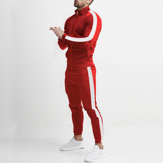 Conjunto Deportivo con Capucha y Combinación de Colores Personalizada para Hombre - Image 22