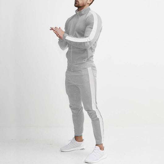 Conjunto Deportivo con Capucha y Combinación de Colores Personalizada para Hombre - Image 23