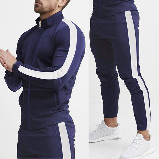 Conjunto Deportivo con Capucha y Combinación de Colores Personalizada para Hombre - Image 28