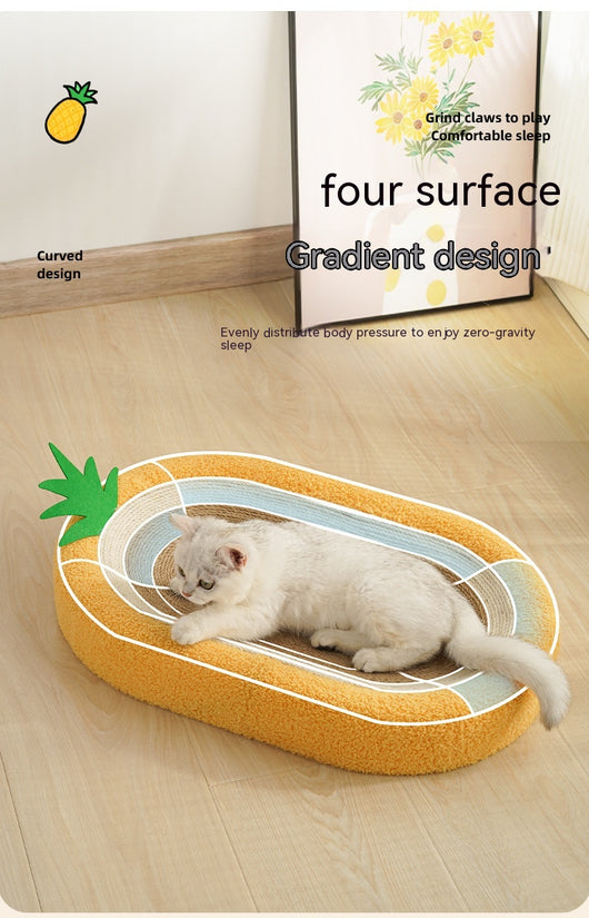 Nido Rascador para Gatos con Sisal Resistente y Diseño Redondo - Image 11