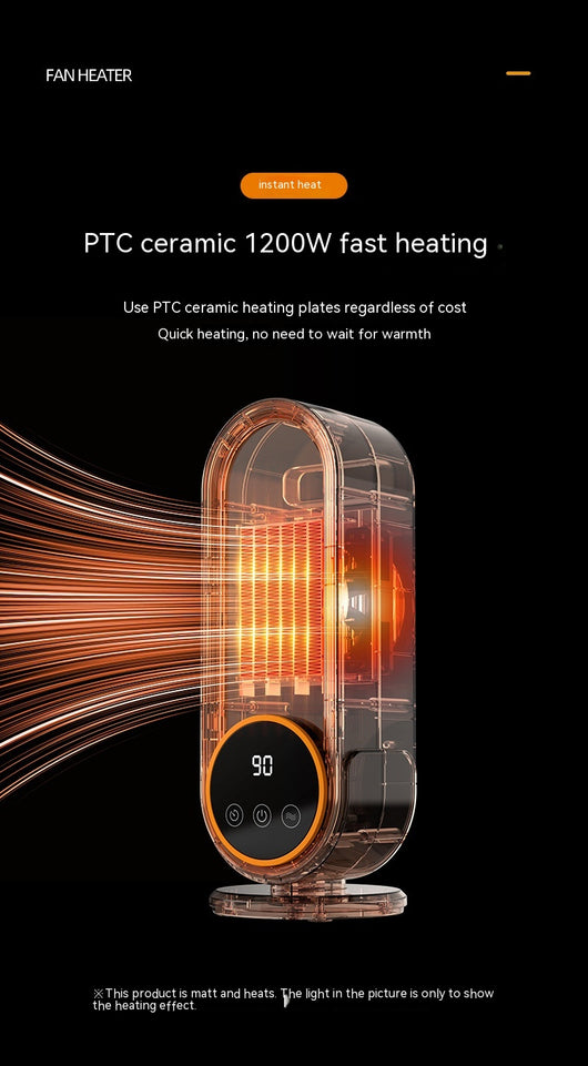 Calefactor Cerámico de Alta Potencia 1200W con Tecnología PTC Inteligente - Image 45