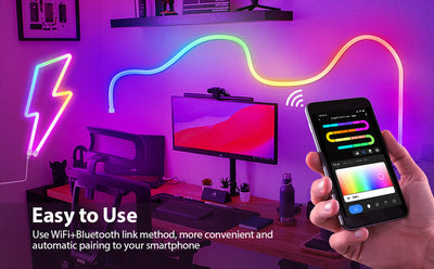Controlador LED Inteligente RGB con Tira Neón y App Móvil - Image 14