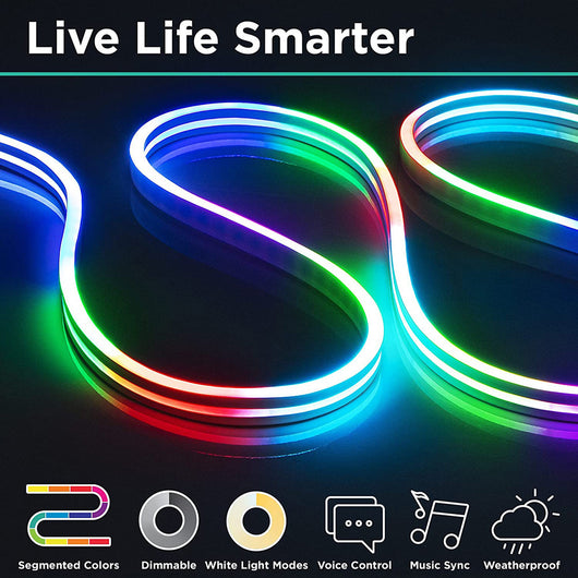 Controlador LED Inteligente RGB con Tira Neón y App Móvil - Image 19