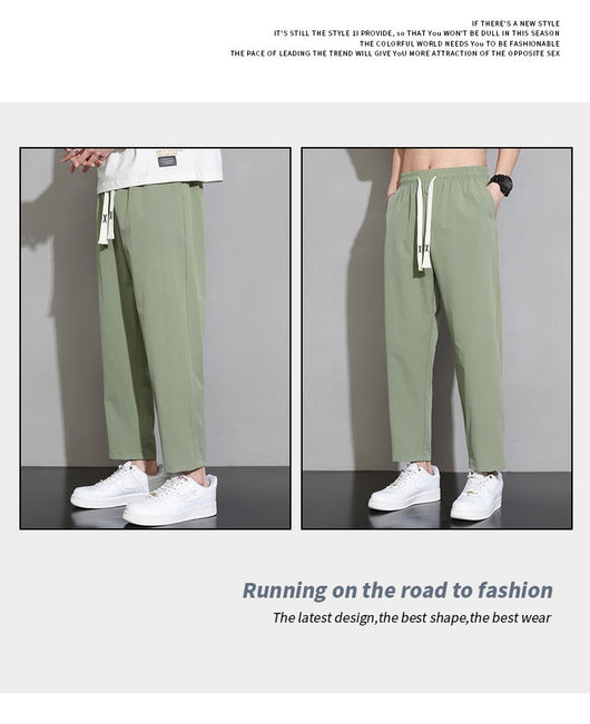 Pantalones Cortos Deportivos Ice Silk de Secado Rápido para Hombre - Image 9