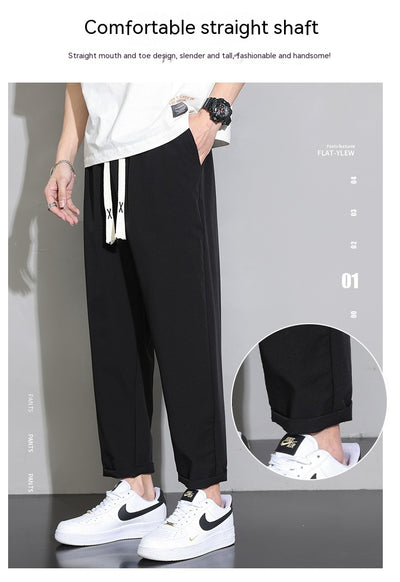 Pantalones Cortos Deportivos Ice Silk de Secado Rápido para Hombre - Image 13