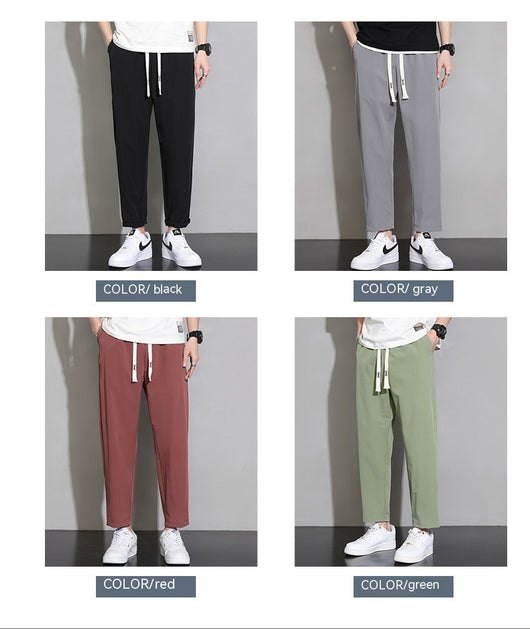 Pantalones Cortos Deportivos Ice Silk de Secado Rápido para Hombre - Image 19