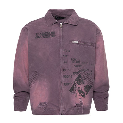 Chaqueta de Trabajo Degradado para Hombre - Image 22