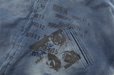 Chaqueta de Trabajo Degradado para Hombre - Image 35