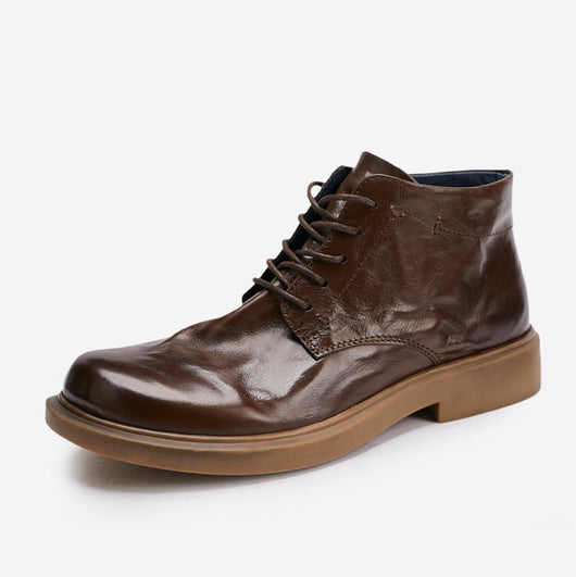 Botas Martin Altas Casuales Ejecutivas con Patrón Grab para Hombre - Image 24